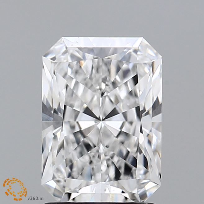 1.72 ct. radiant Lab Grown Diamond front image