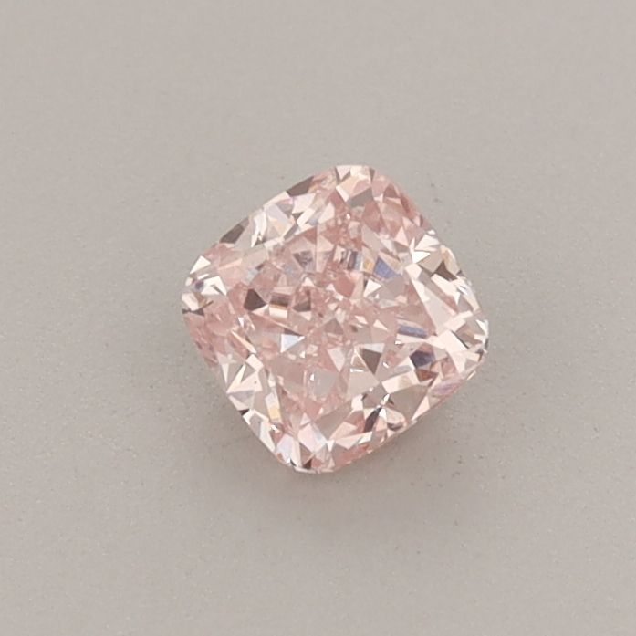 0.4 CT Fancy Vivid Pink CUSHION MODIFIED