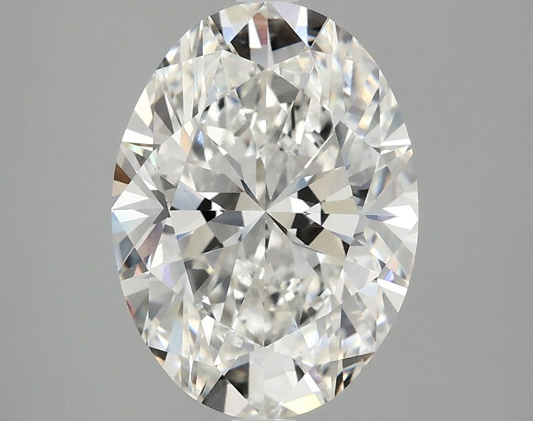 3.94 ct. oval Lab Grown Diamond front image