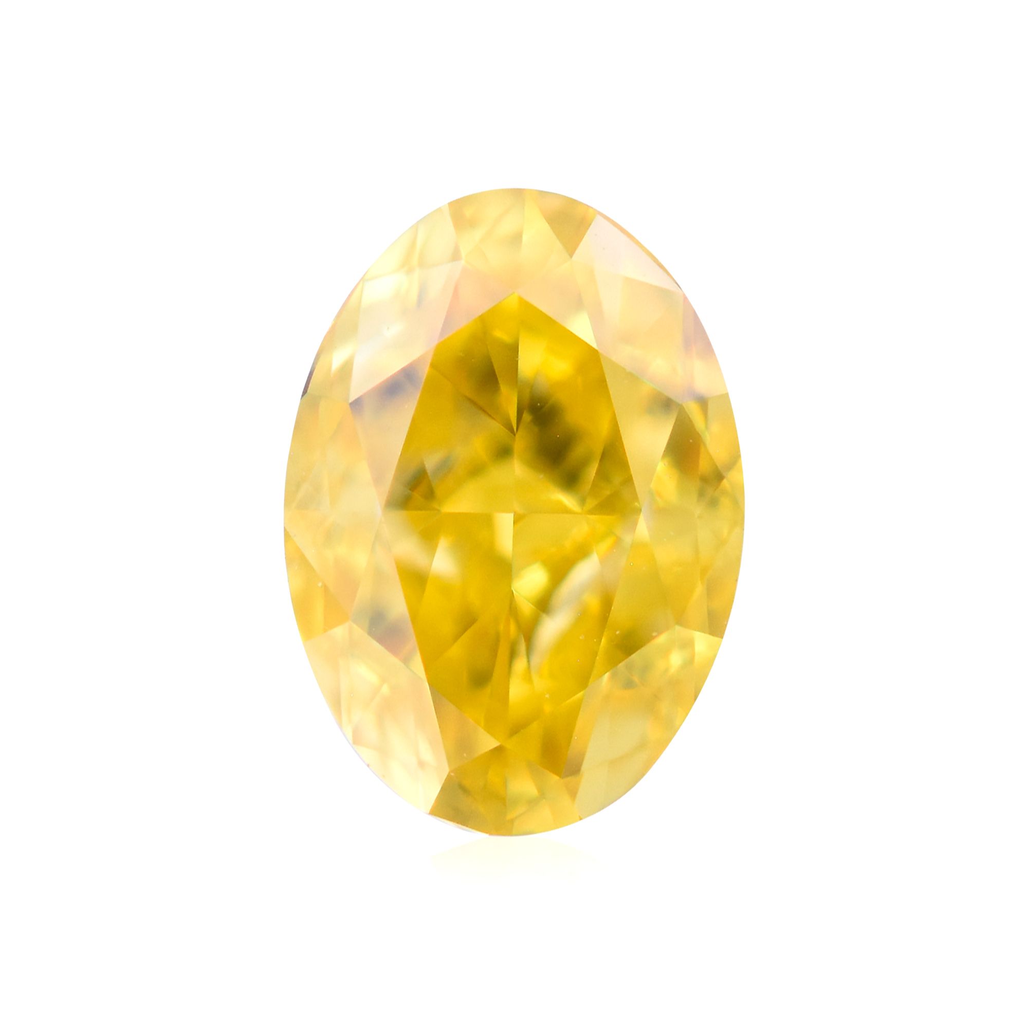 Diament 0.45 ct Fancy Vivid Yellow/VVS1