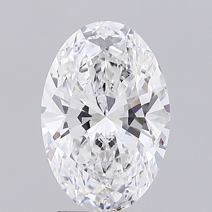 3.18 ct. oval Lab Grown Diamond front image