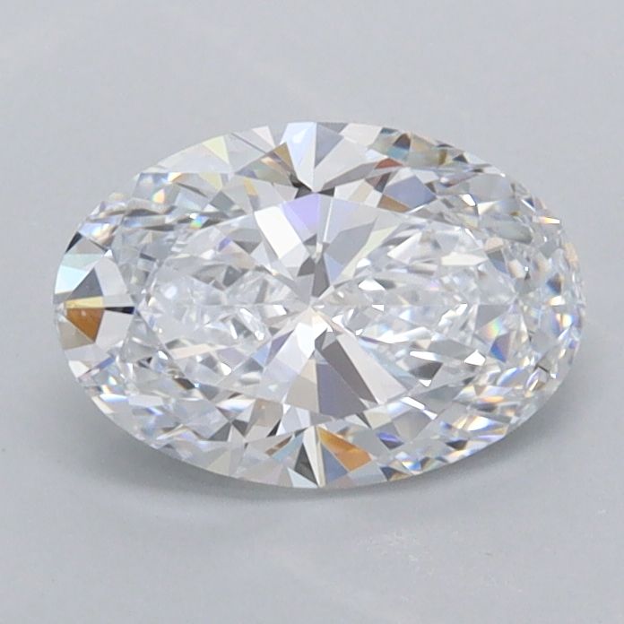 1 ct lab-grown Oval Diamond