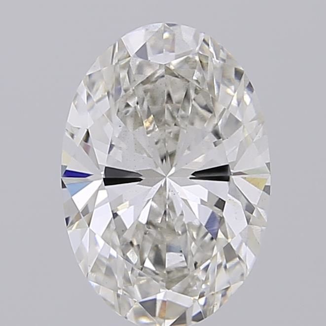 2.52 ct. oval Lab Grown Diamond front image