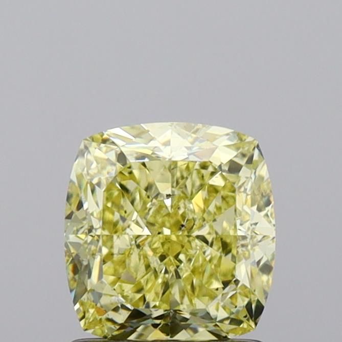 Diament 1.51 ct Fancy Yellow/SI1