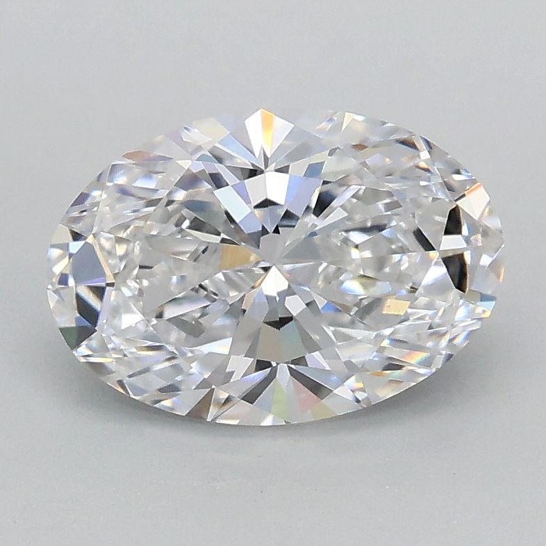1.23 ct. oval Lab Grown Diamond front image