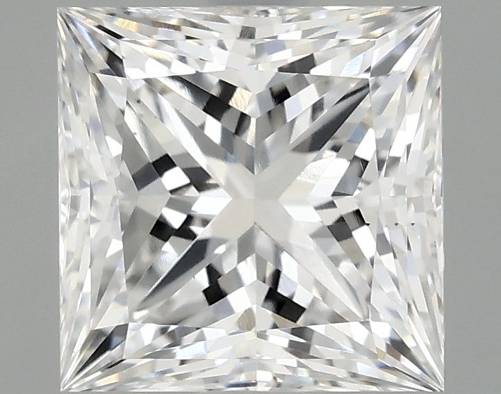 2.10 ct. princess Lab Grown Diamond front image
