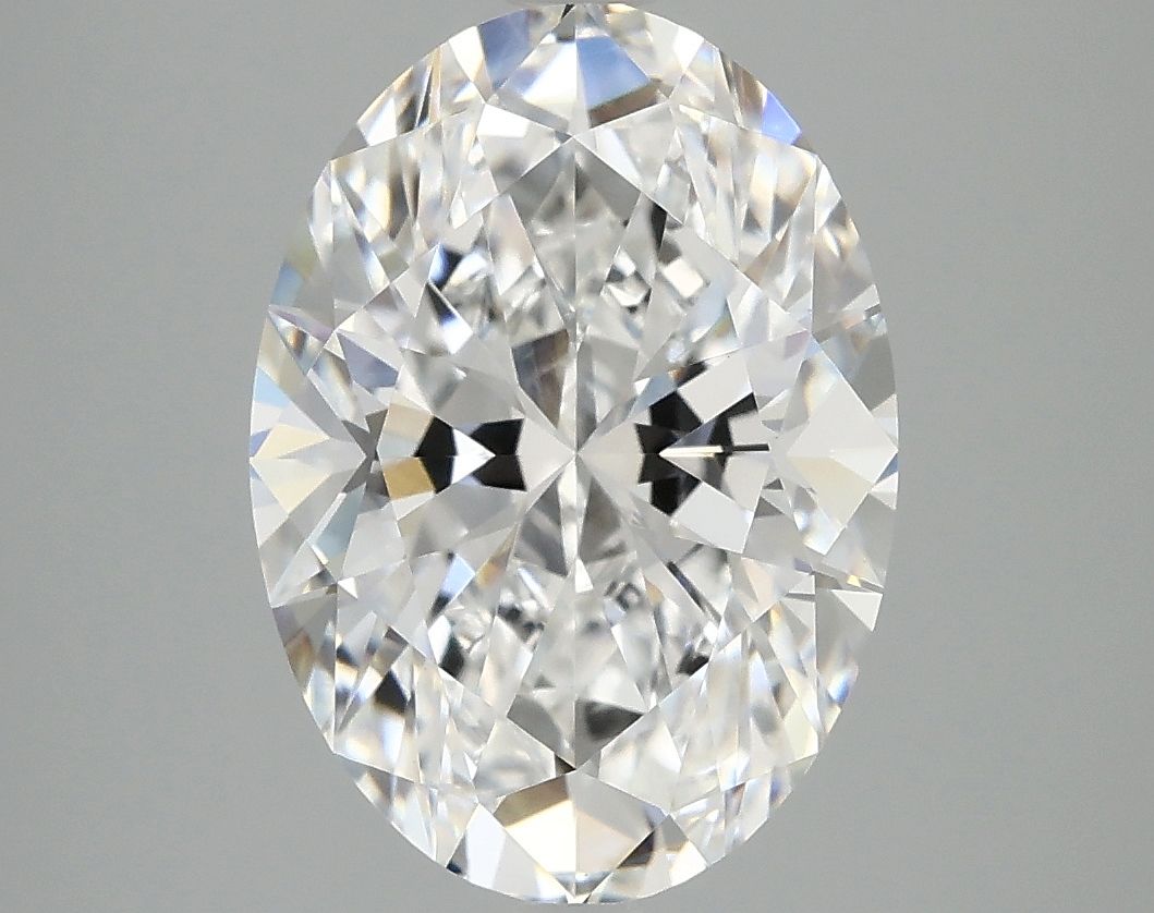 3.93 ct. oval Lab Grown Diamond front image