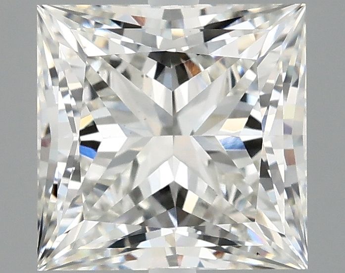 3.09 ct. princess Lab Grown Diamond front image