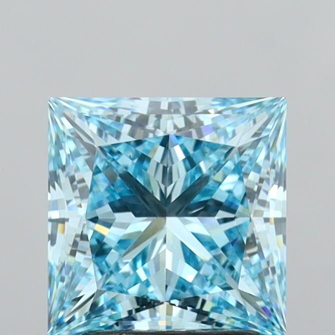 2.82 ct Princess diamond