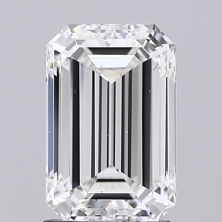 1.86 ct. emerald Lab Grown Diamond front image