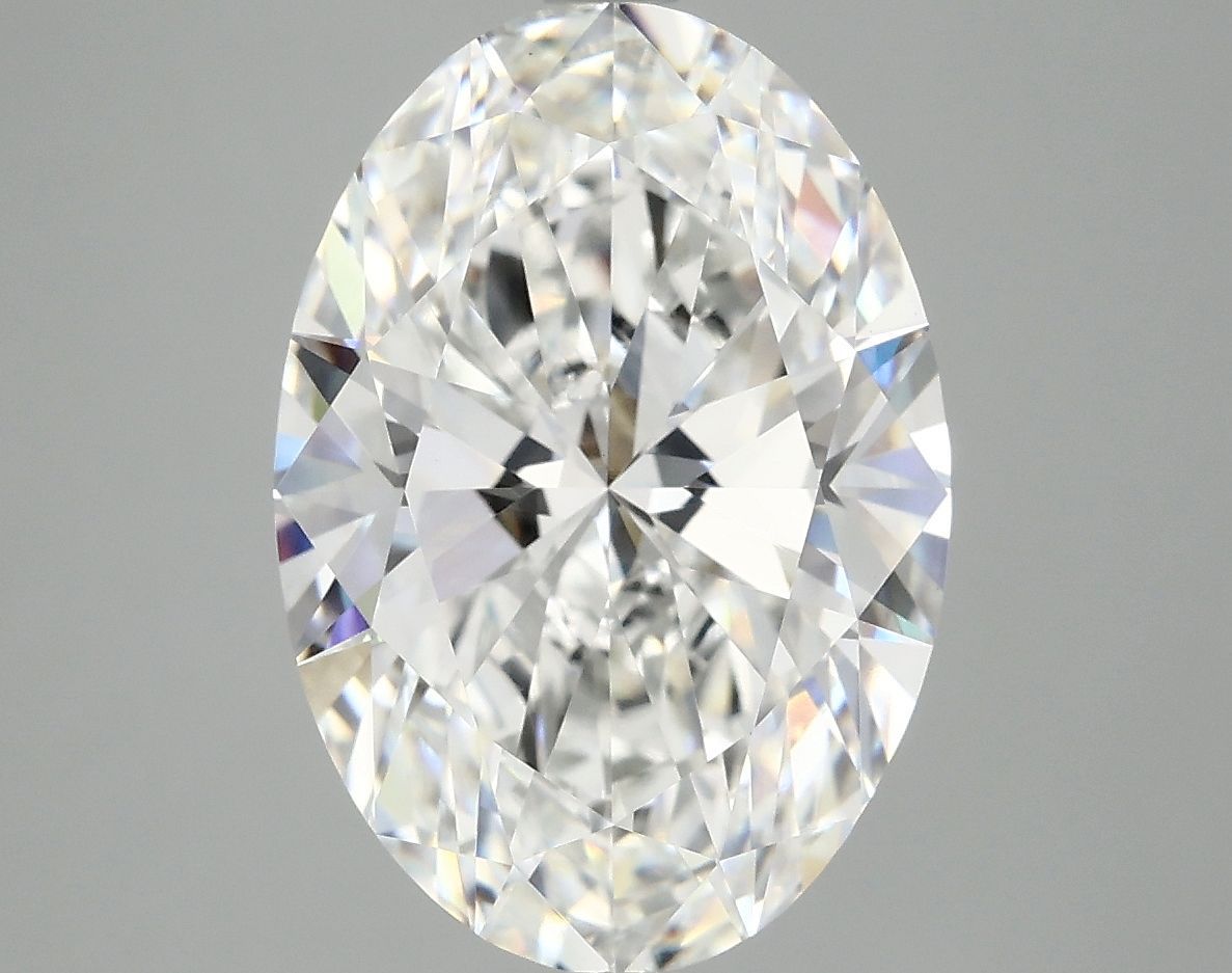 5.10 ct. oval Lab Grown Diamond front image