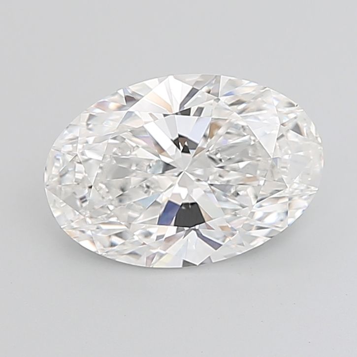 6.02 ct. oval Lab Grown Diamond front image