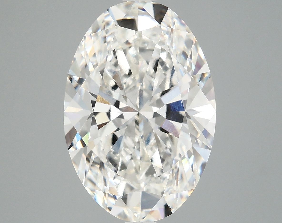 5.04 ct. oval Lab Grown Diamond front image