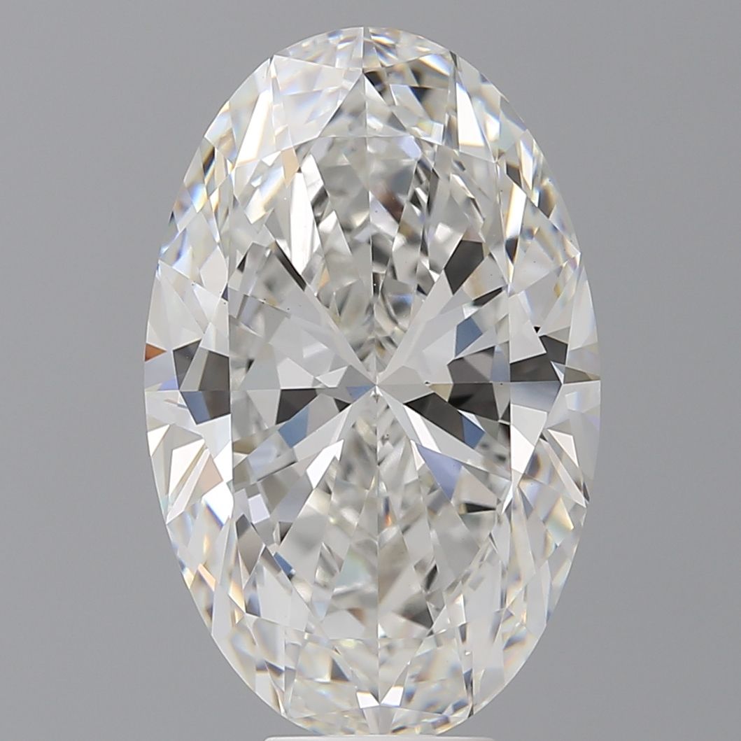 9.53 ct. oval Lab Grown Diamond front image