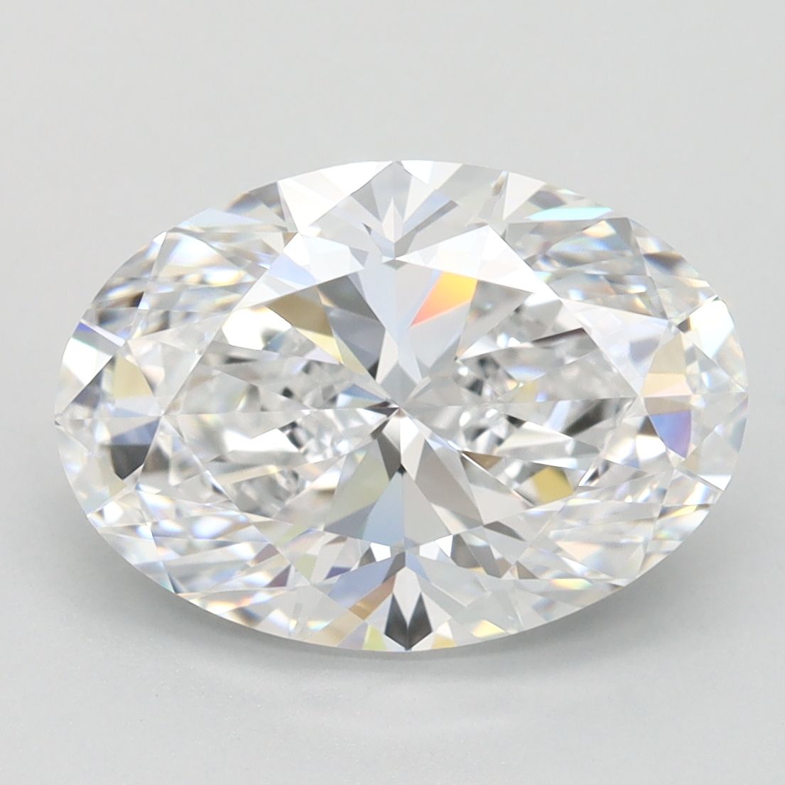 3.12 ct. oval Lab Grown Diamond front image
