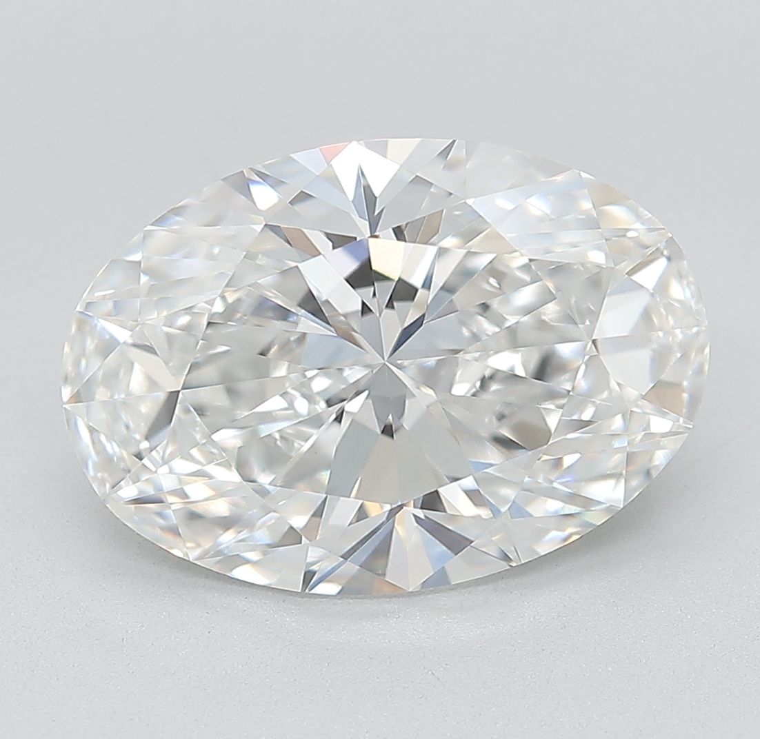 5.09 ct. oval Lab Grown Diamond front image