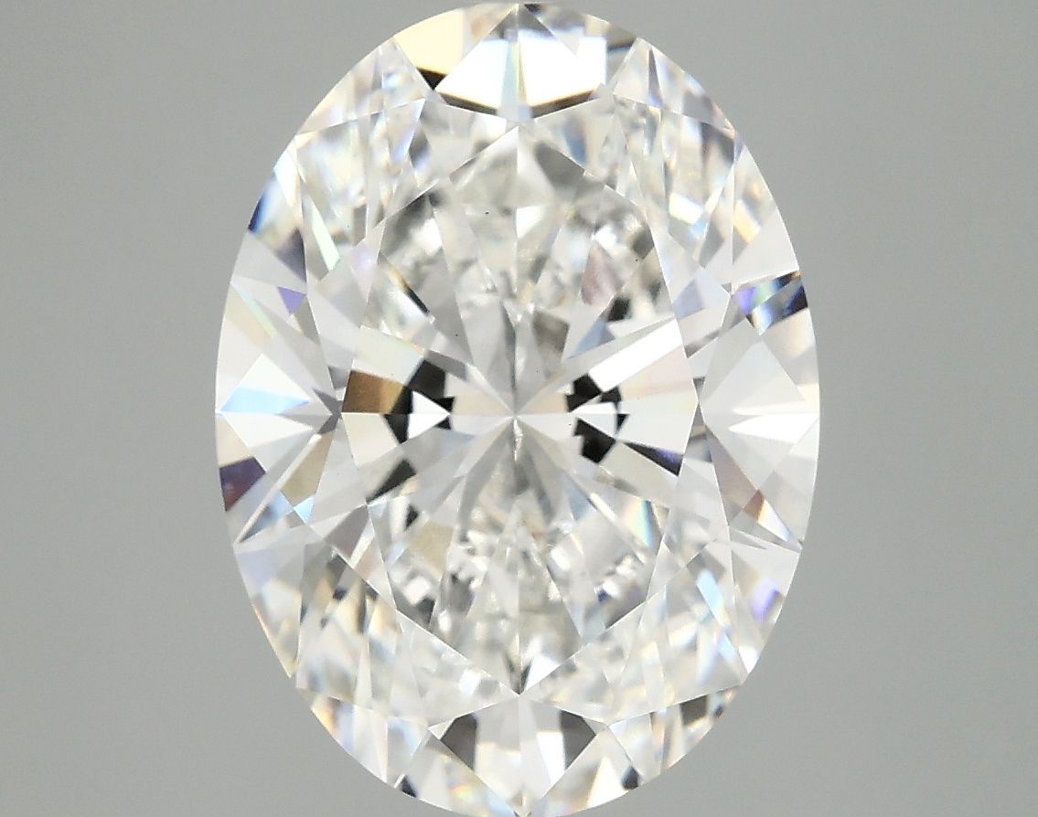 5.07 ct. oval Lab Grown Diamond front image