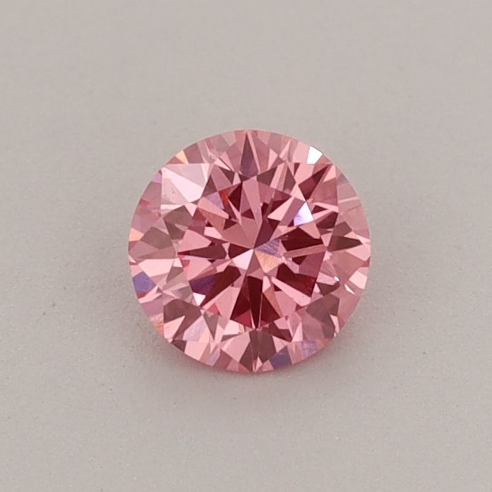 0.39 CT Fancy Vivid Pink ROUND