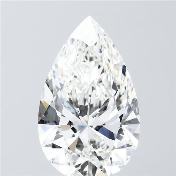 6.09 ct. pear Lab Grown Diamond front image
