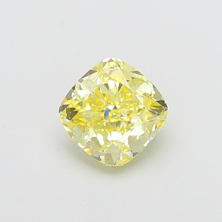1.51 CT Fancy Intense Yellow CUSHION MODIFIED