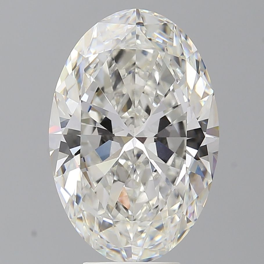 6.52 ct. oval Lab Grown Diamond front image