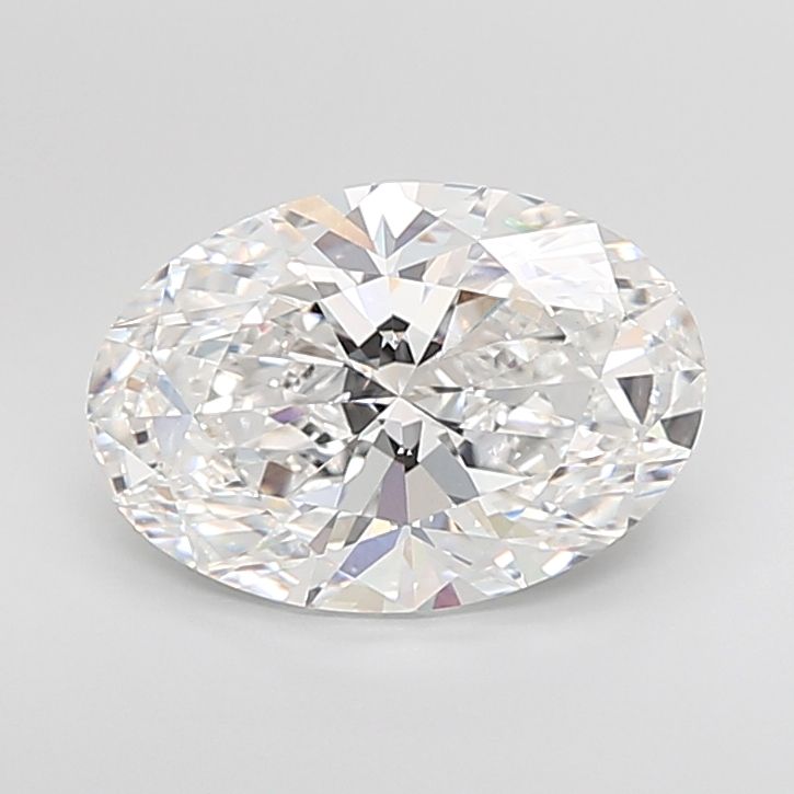 6.04 ct. oval Lab Grown Diamond front image