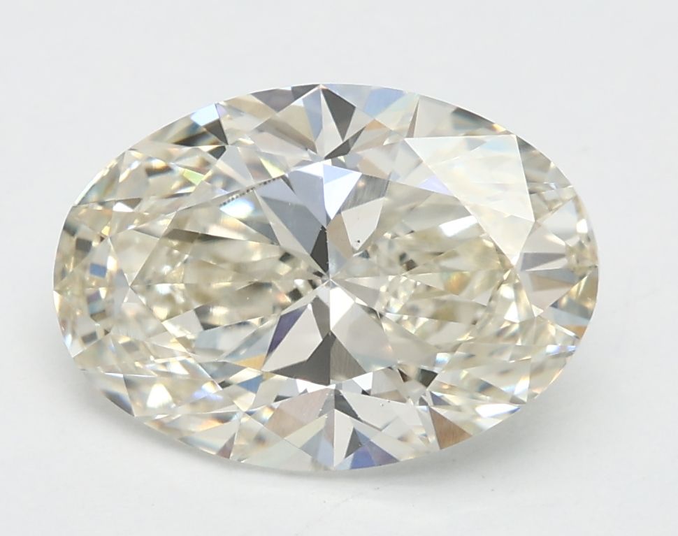 2.01 ct. oval Lab Grown Diamond front image