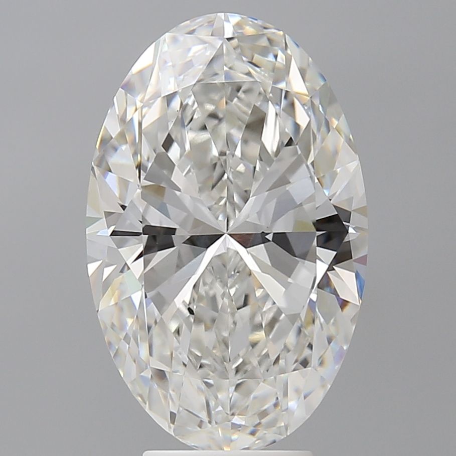 6.06 ct. oval Lab Grown Diamond front image