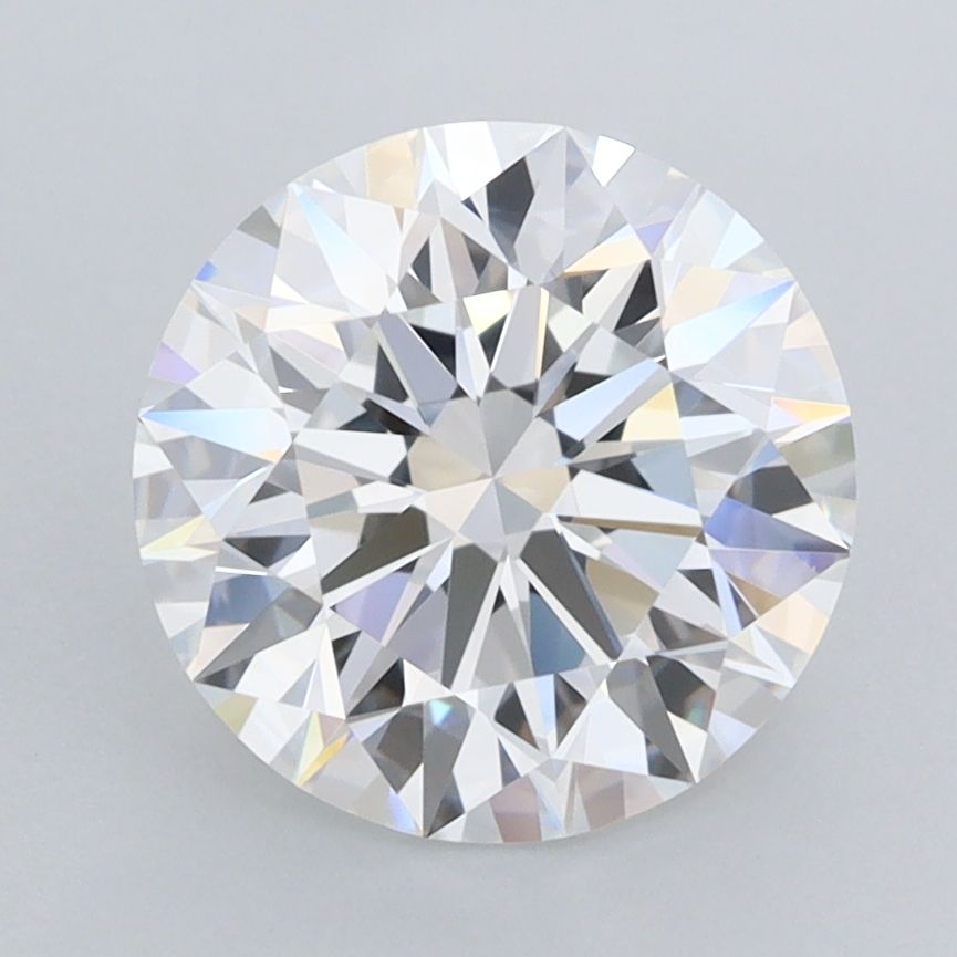 2.75 ct. round Lab Grown Diamond front image