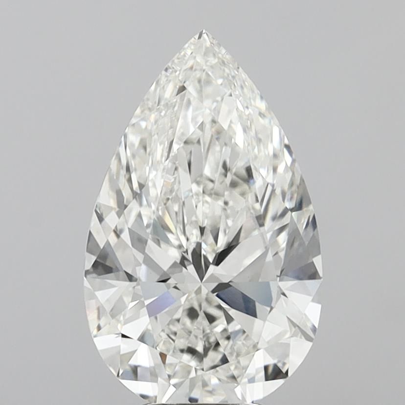 6.02 ct. pear Lab Grown Diamond front image