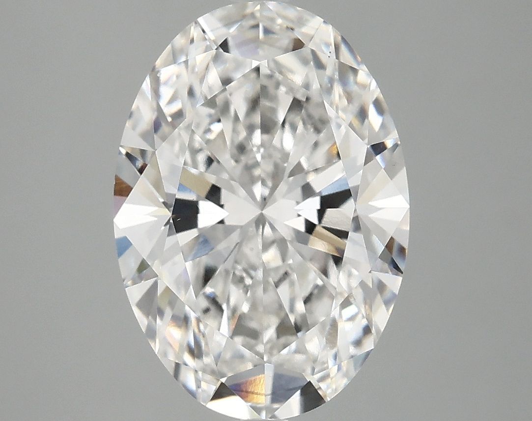 3.86 ct. oval Lab Grown Diamond front image