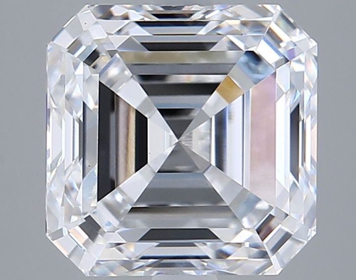 4.05 ct lab-grown Asscher Diamond