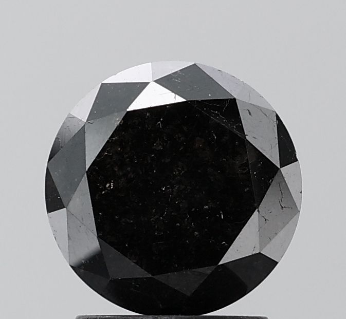 Diament 2.33 ct Fancy Black/VS1