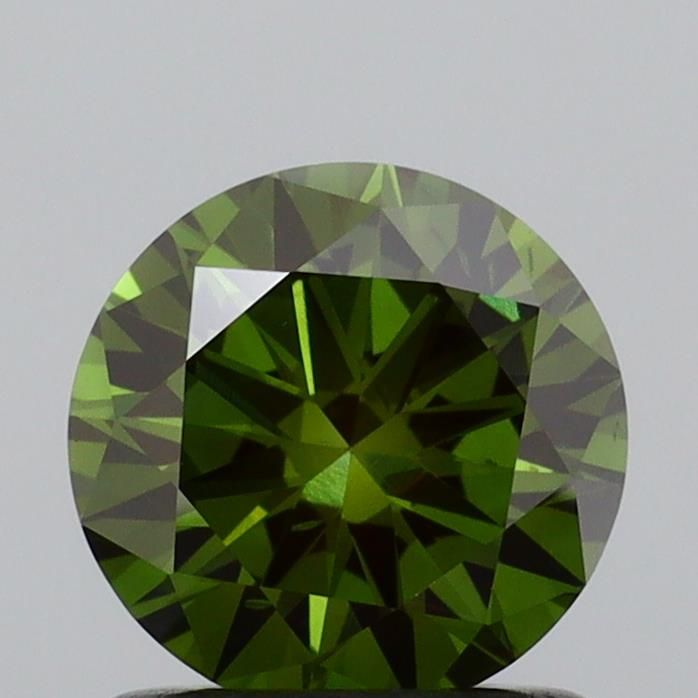 1.01 CT Fancy Deep Green ROUND