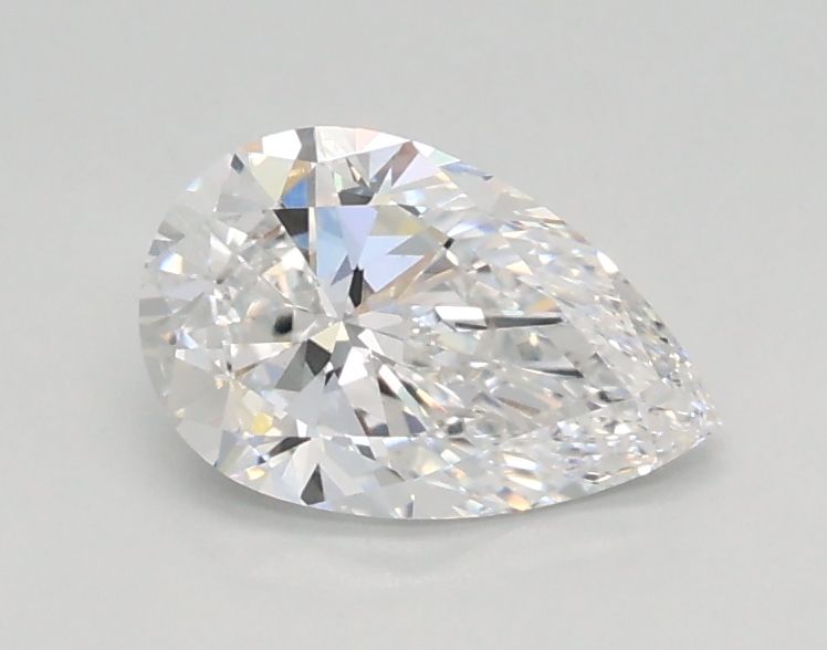 0.62 Carat D VVS2 Pear Lab Diamond