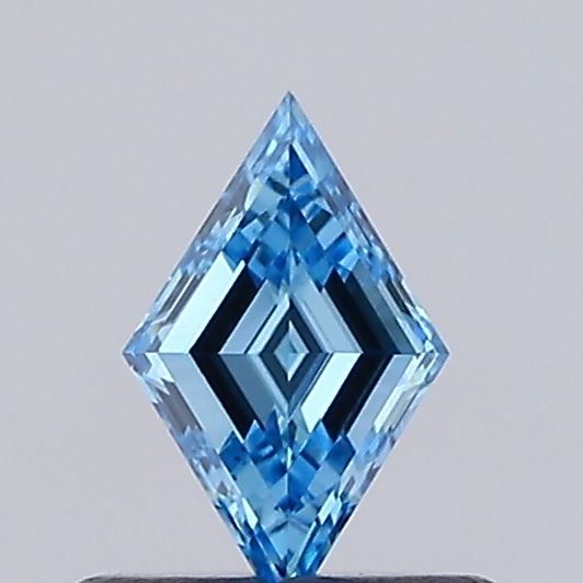 0.38 CT Fancy Vivid Blue LOZENGE