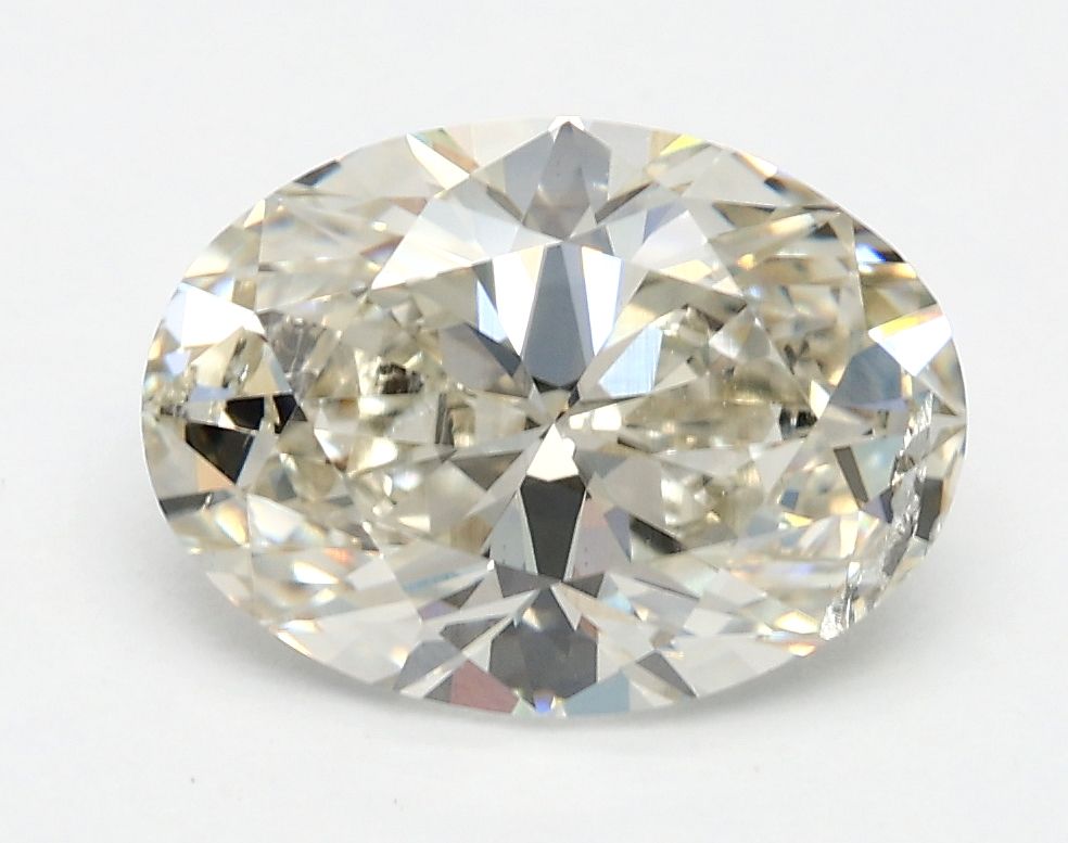 2.07 ct. oval Lab Grown Diamond front image