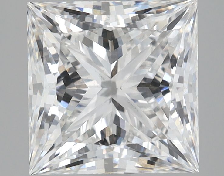 3.09 ct. princess Lab Grown Diamond front image