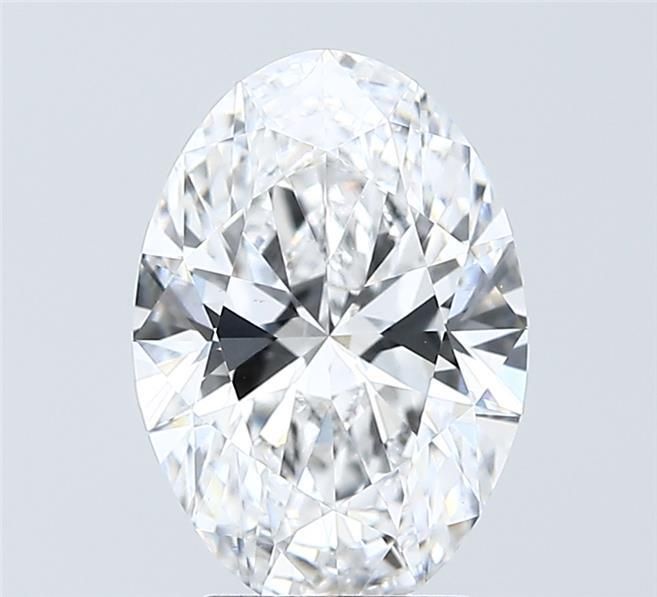 2.58 ct. oval Lab Grown Diamond front image