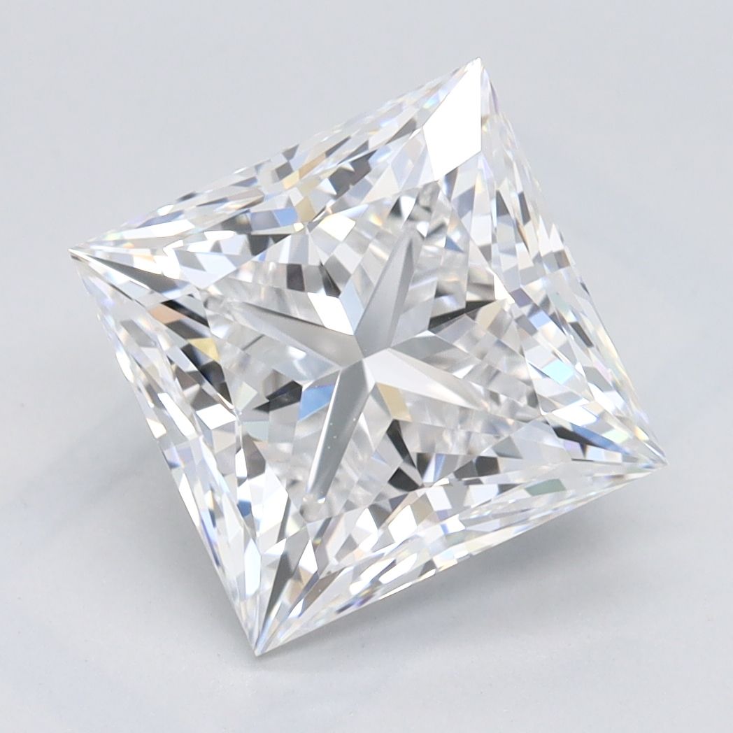 3.03 ct. princess Lab Grown Diamond front image
