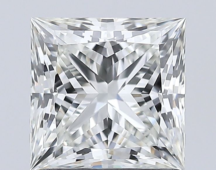 1.24 ct. princess Lab Grown Diamond front image