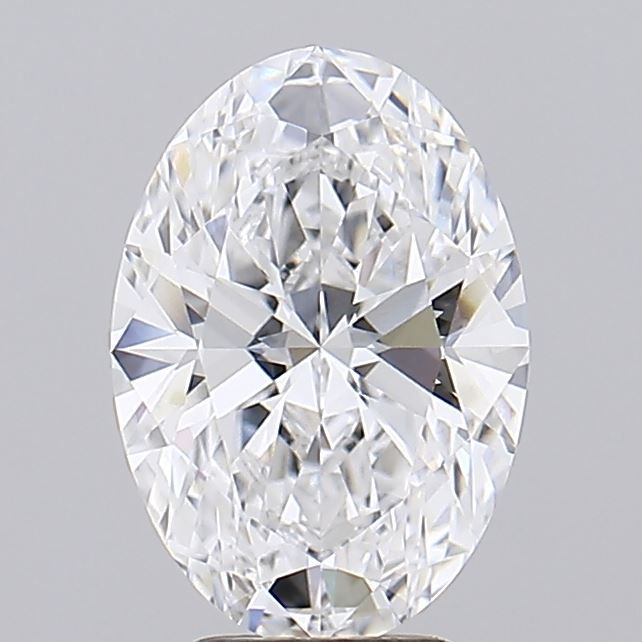 2.93 ct. oval Lab Grown Diamond front image