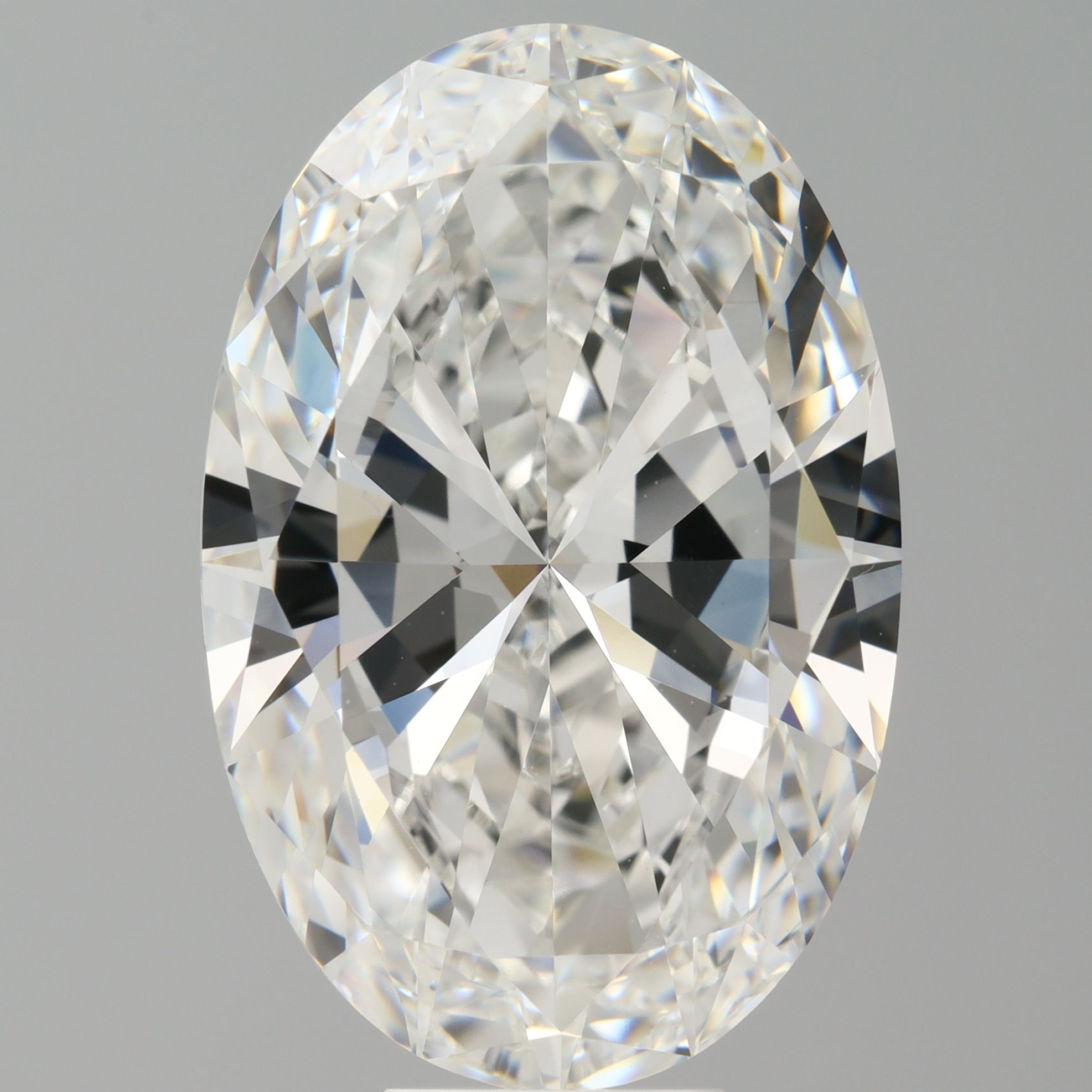 10.49 ct. oval Lab Grown Diamond front image