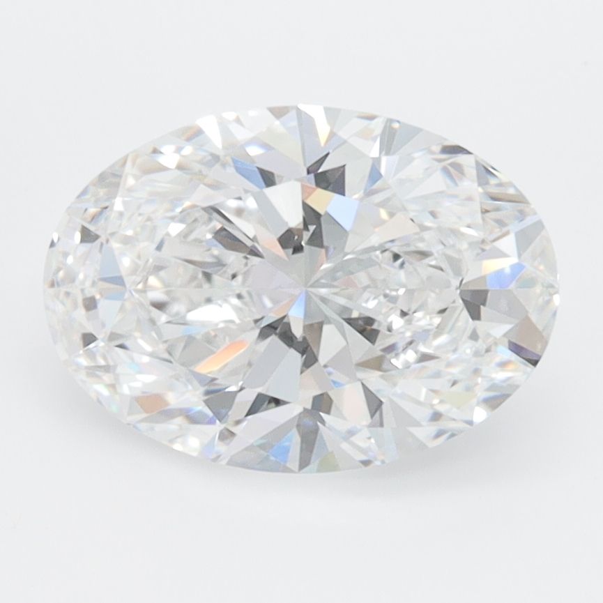 2.10 ct. oval Lab Grown Diamond front image