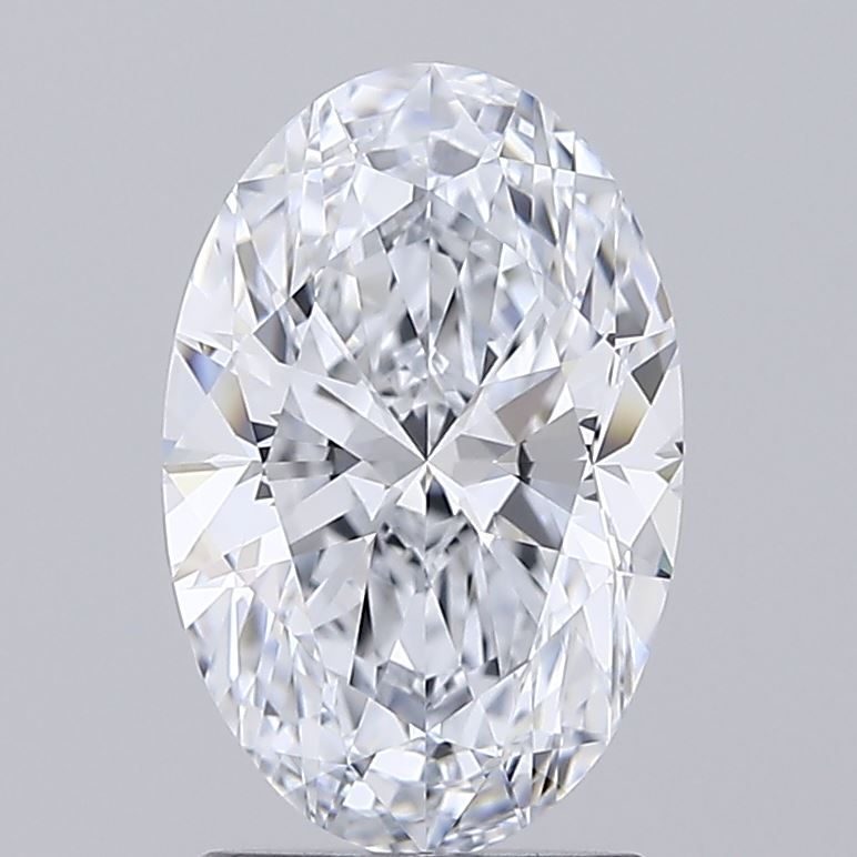 2.08 ct. oval Lab Grown Diamond front image