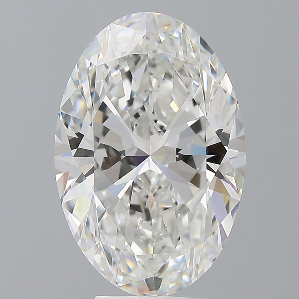 6.07 ct. oval Lab Grown Diamond front image