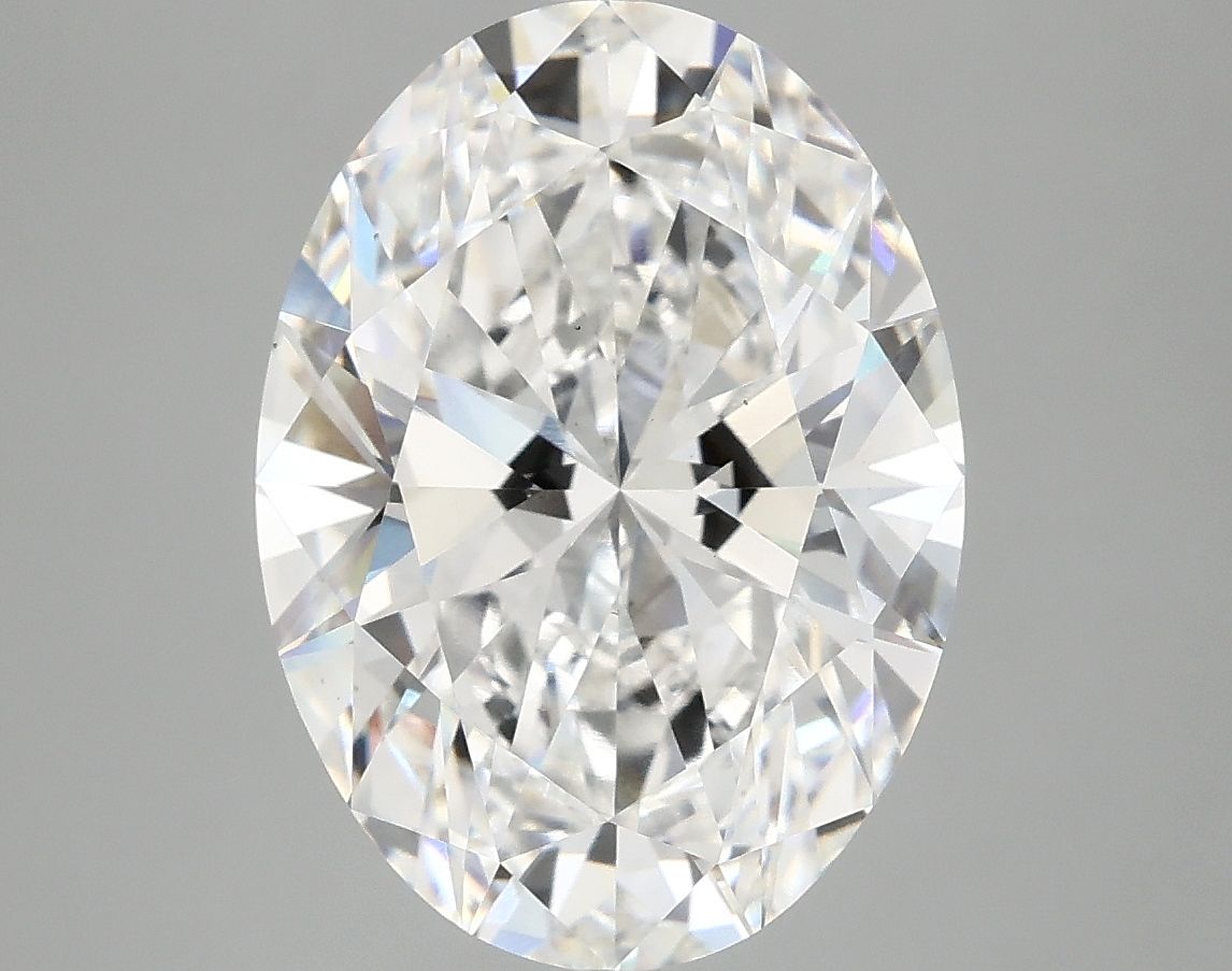 5.09 ct. oval Lab Grown Diamond front image