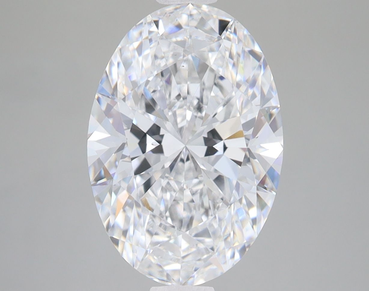 4.08 ct. oval Lab Grown Diamond front image