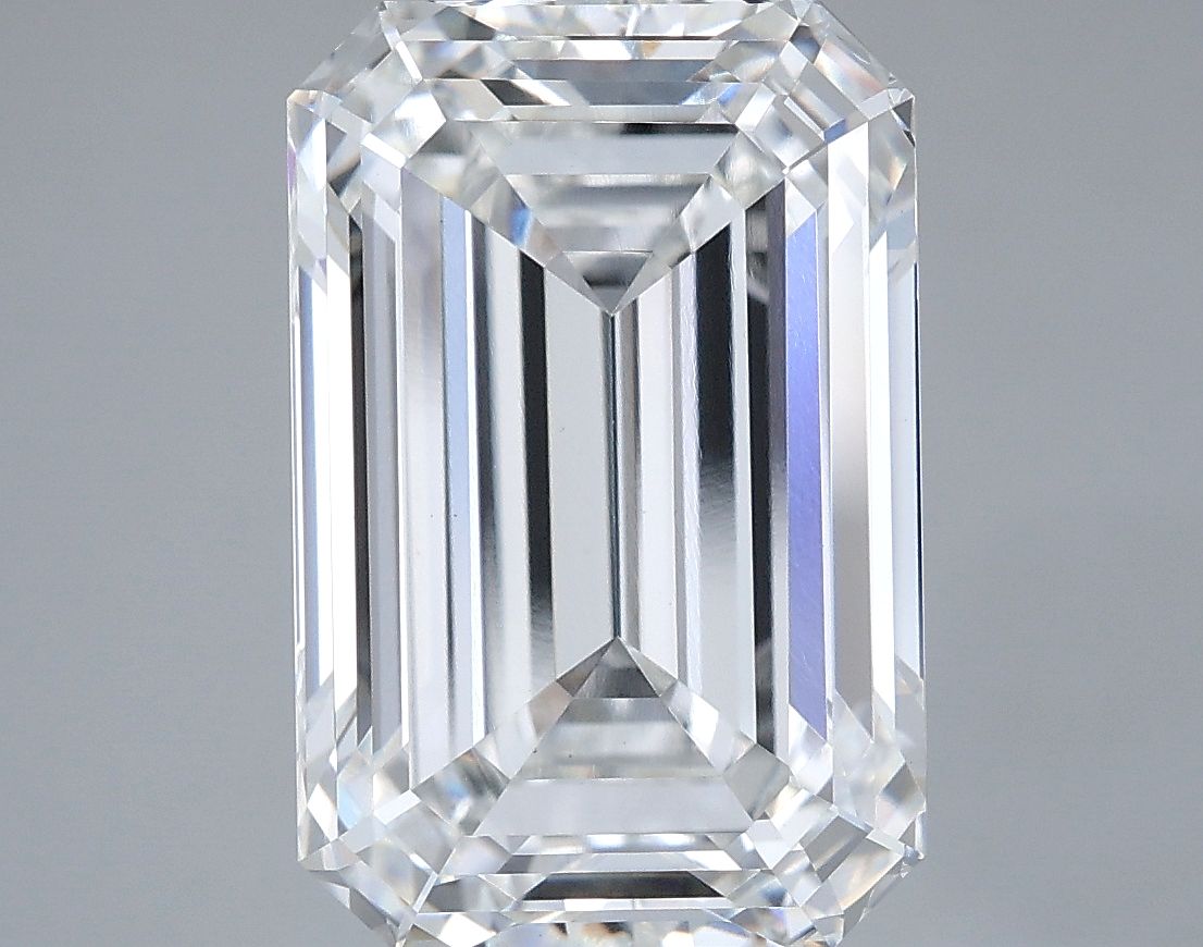 6.58 ct. emerald Lab Grown Diamond front image
