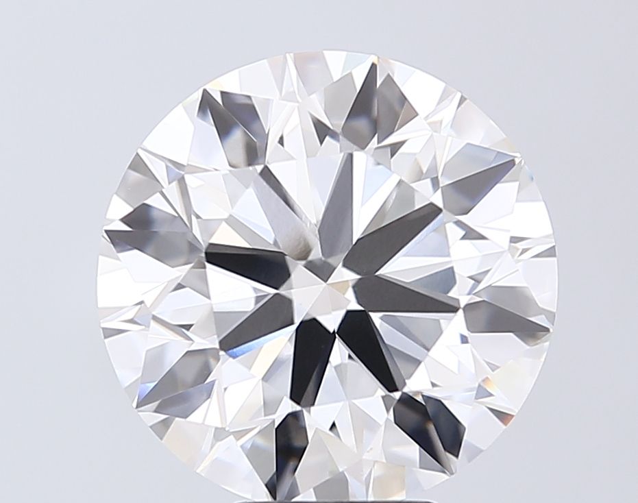 6.58 ct. round Lab Grown Diamond front image